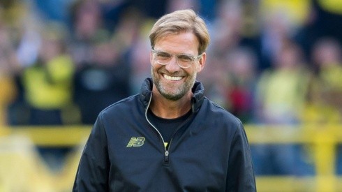 Jürgen Klopp en la banca del Borussia Dortmund
