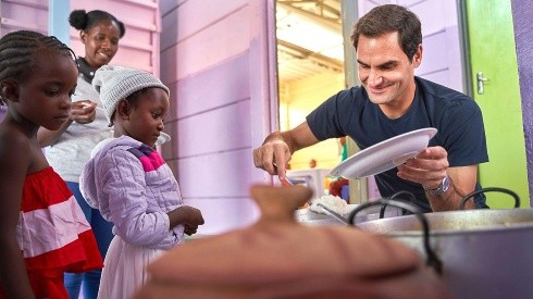 Federer realiza importante donación para ir en ayuda de los niños africanos.