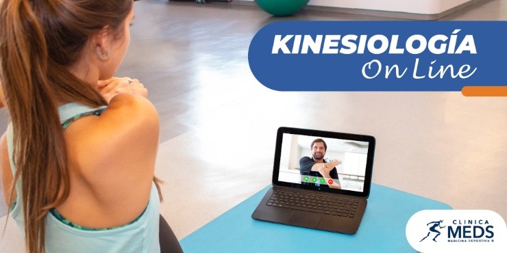 El servicio de Kinesiología Online está disponible en la plataforma de Clínica MEDS.