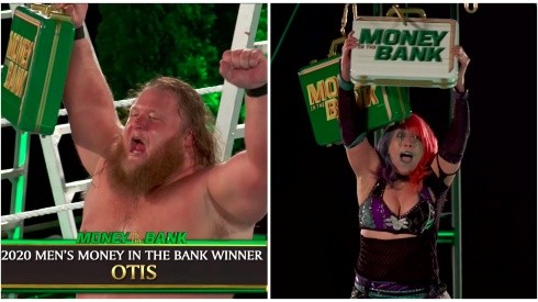 Asuka y Otis ganan los maletines en un histórico Money in The Bank de WWE