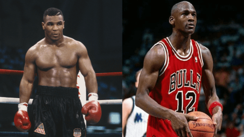 Mike Tyson y Michael Jordan en su mejor época