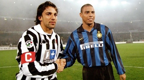 Del Piero y Ronaldo el 98.