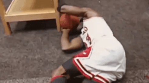 La dura escena de Michael Jordan