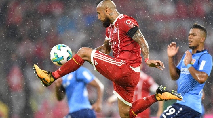 Arturo Vidal fue tricampeón alemán en Bayern Múnich