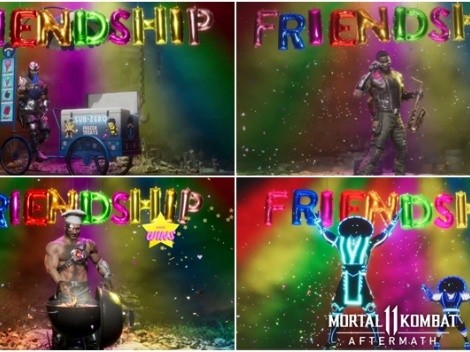 Notables: Mira los Friendships que llegarán con MK11 Aftermath