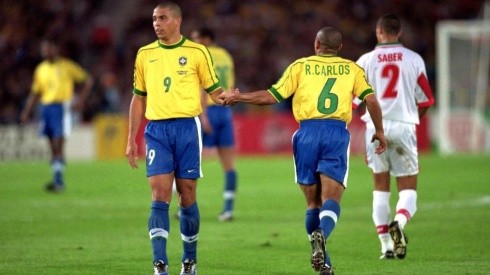 Ronaldo y Roberto Carlos en Francia '98