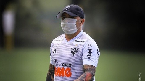 Jorge Sampaoli volvió a las prácticas con el Atlético Mineiro