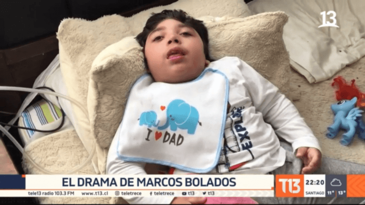 Las imágenes del pequeño Maxi impactaron a los hinchas del fútbol