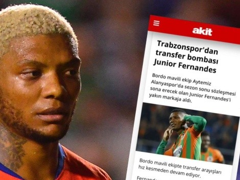 Tildan a Junior Fernandes como la "estrella brasileña" de la Liga de Turquía