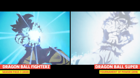 Gokú vs Kefla en Dragon Ball FighterZ