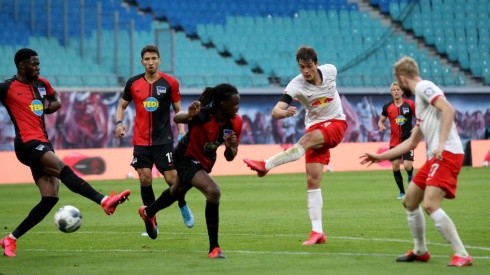 No se pudieron sacar ventajas RB Leipzig y Hertha Berlín