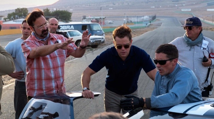 James Mangold dirigió a Matt Damon y Christian Bale en &quot;Ford v. Ferrari&quot;.