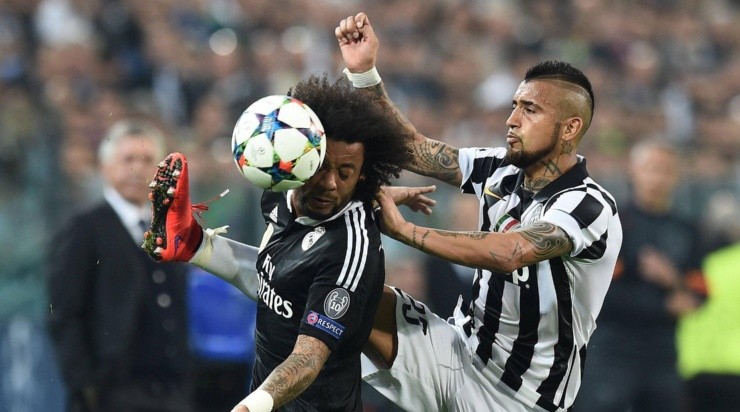 Arturo Vidal jugó la final de la Champions League en 2015 con la Juventus (Agencia Uno)