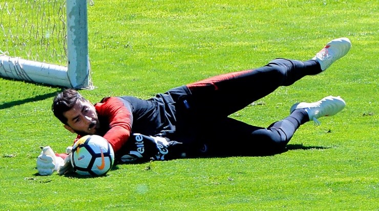 Johnny Herrera ocupó el arco de la selección chilena junto a Claudio Bravo hasta 2018