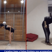 Los mejores trucos de fútbol freestyle con Catalina Vega y Felipe Poblete en RedGol