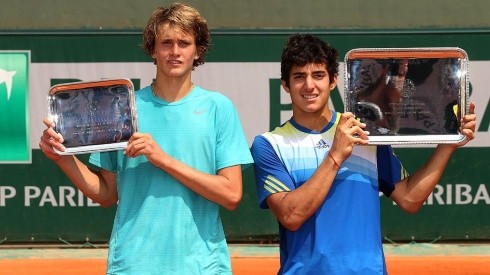 Cristian Garin le ganó la final de Roland Garros Junior a Alexander Zverev