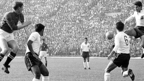 Chile vs. Suiza en el Mundial de 1962.