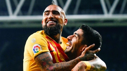 Luis Suárez le jugó broma a Arturo Vidal en su cuenta de Instagram