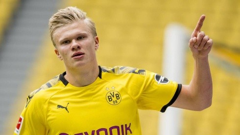 El delantero noruego del Borussia Dortmund, Erling Haaland, no pudo superar la lesión en su rodilla y estará ausente del duelo ante Padeborn