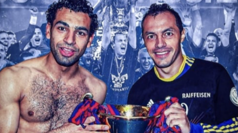 Marcelo Diaz recordó título obtenido junto a Mohamed Salah en el Basilea