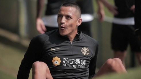 Alexis Sánchez acumula 15 presentaciones y un gol con la camiseta del Inter de Milán