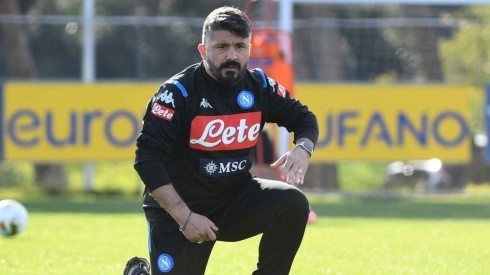 Gattusso es el DT de Napoli, club que lamenta su pérdida