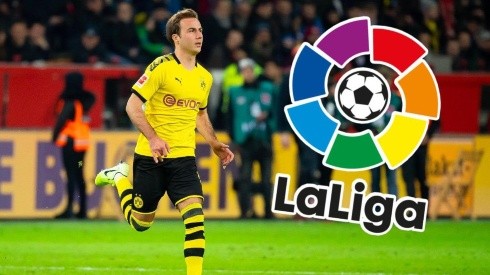 Mario Götze en el Borussia Dortmund esta temporada