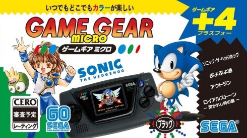 Sega anuncia la Game Gear Micro