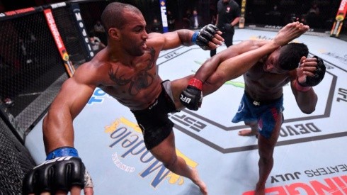 Devin Clark mostró su apoyo a la lucha contra el racismo en el UFC 250