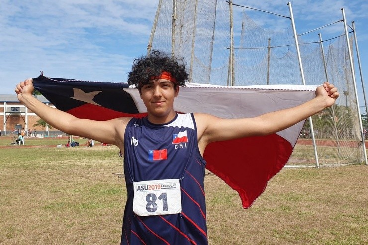 Cipriano Riquelme se confesó en Deportivo Escolar y en la conversación menciona que una de sus metas es llegar a los Juegos Olímpicos de la Juventud.