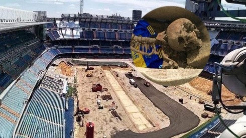 ¿Un esqueleto de Boca Juniors en el Bernabéu?
