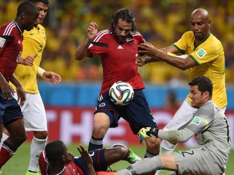 Yepes y las "cosas raras" del Mundial de 2014 para ayudar a Brasil
