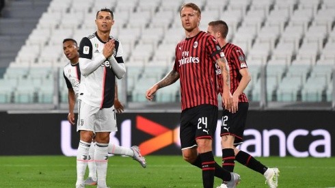 Cristiano Ronaldo falló un penal para Juventus ante Milan