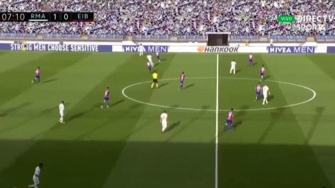 Duelo entre Real Madrid y Eibar.