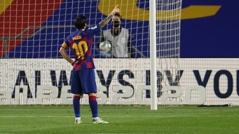 Lionel Messi ante el Leganés