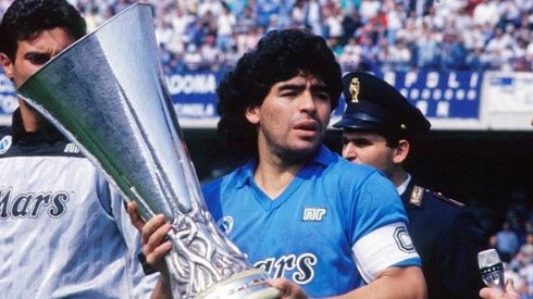 Diego Maradona es el máximo ídolo de Napoli en su historia
