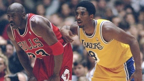 Michael Jordan y Kobe Bryant, leyendas del deporte mundial.