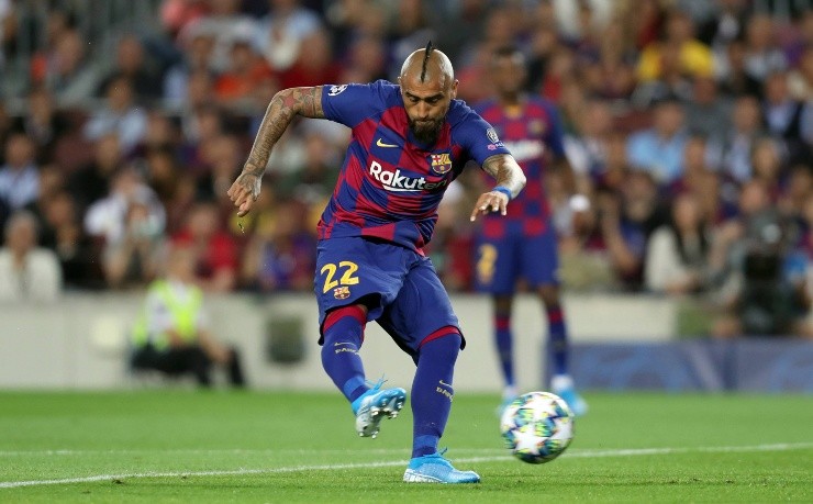 Vidal espera ser titular este viernes, cuando Barcelona se enfrente a Sevilla en el Sánchez Pizjuán (Agencia Uno)