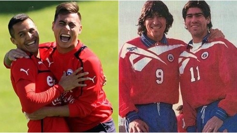 Alexis, Vargas, Zamorano y Salas, lo mejor que ha tenido el ataque de la selección chilena en su historia