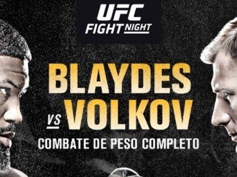 Ver EN VIVO UFC Vegas 3 con la pelea estelar Curtis Blaydes vs Alexander Volkov