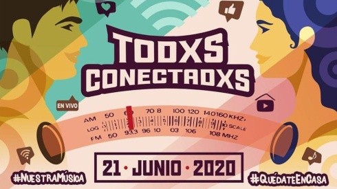 El evento "Todxs Conectadxs" se extenderá por 5 horas.