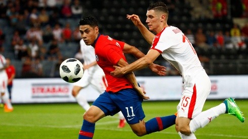Felipe Mora quiere ser el goleador de la Roja