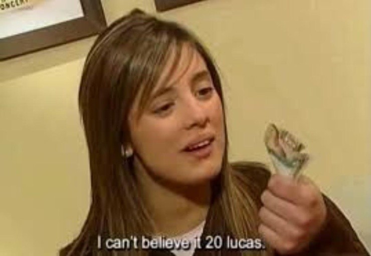 Si tampoco puedes creer las 20 lucas, menos que Mega subirá todas las temporadas de BKN a contar de este lunes. Y esta escena viene incluida.