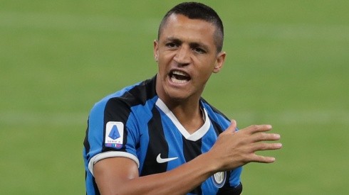 Alexis Sánchez jugó poco pero igual recibió críticas por su rendimiento en el Inter de Milán