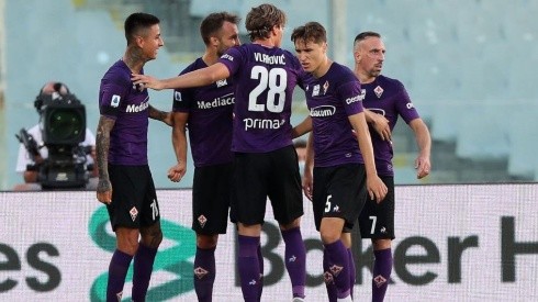 Pulgar jugó todo el partido en el sufrido empate de Fiorentina