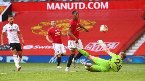 Anthony Martial fue la gran figura de la victoria del Manchester United