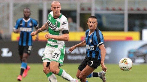 Alexis contra Sassuolo.