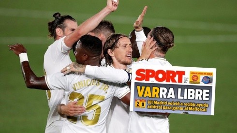 Triunfo del Real Madrid sobre el Mallorca
