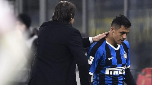 Conte y Alexis en Inter.