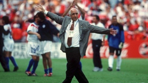 Nelson Acosta en el Mundial de Francia 1998